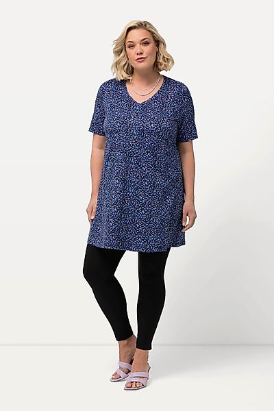 Ulla Popken Longshirt Longshirt bedruckt A-Linie günstig online kaufen