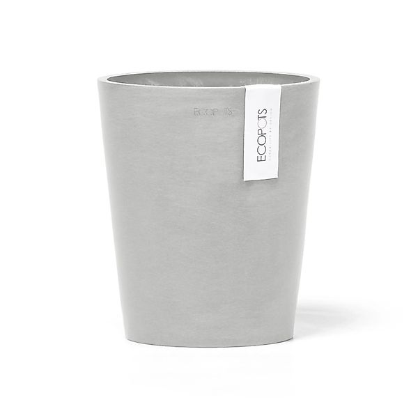 Ecopots Pflanztopf Morinda Weißgrau 17 cm x 19,2 cm günstig online kaufen