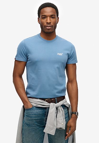Superdry Rundhalsshirt "ESSENTIAL LOGO EMB TEE" günstig online kaufen