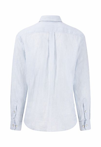 FYNCH-HATTON Leinenhemd mit Logo Stickerei günstig online kaufen