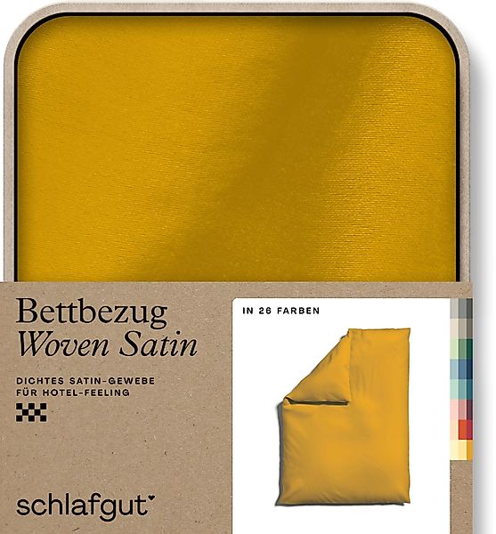 Schlafgut Bettbezug Woven Satin, (1 St), günstig online kaufen