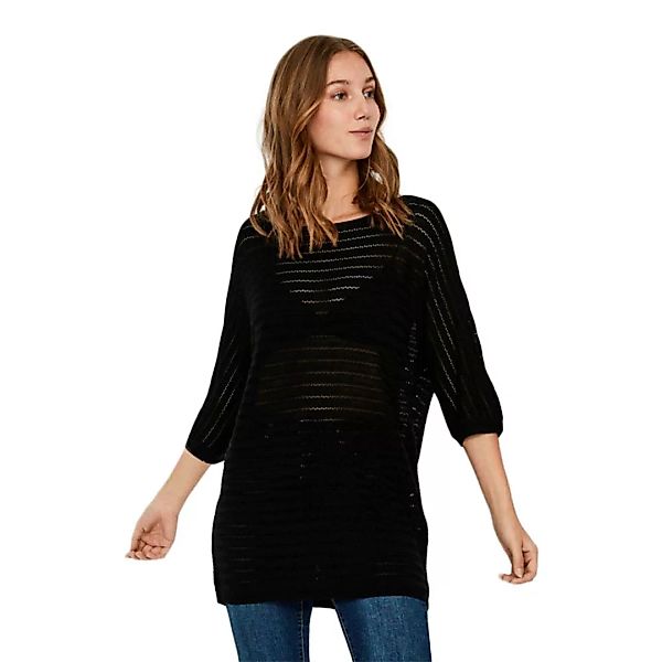 Vero Moda Yoyo U-boot-ausschnitt Sweater XS Black günstig online kaufen