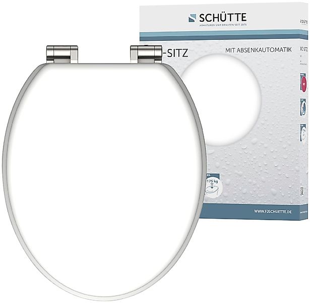 Schütte WC-Sitz SPIRIT, mit Absenkautomatik und günstig online kaufen