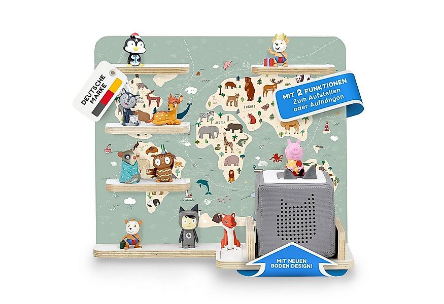 stadtecken Kinderregal mit schmalen Boden - geeignet für die Toniebox und T günstig online kaufen