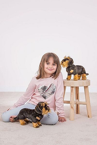 Teddy Hermann® Kuscheltier Rauhaardackel stehend, 28 cm, zum Teil aus recyc günstig online kaufen