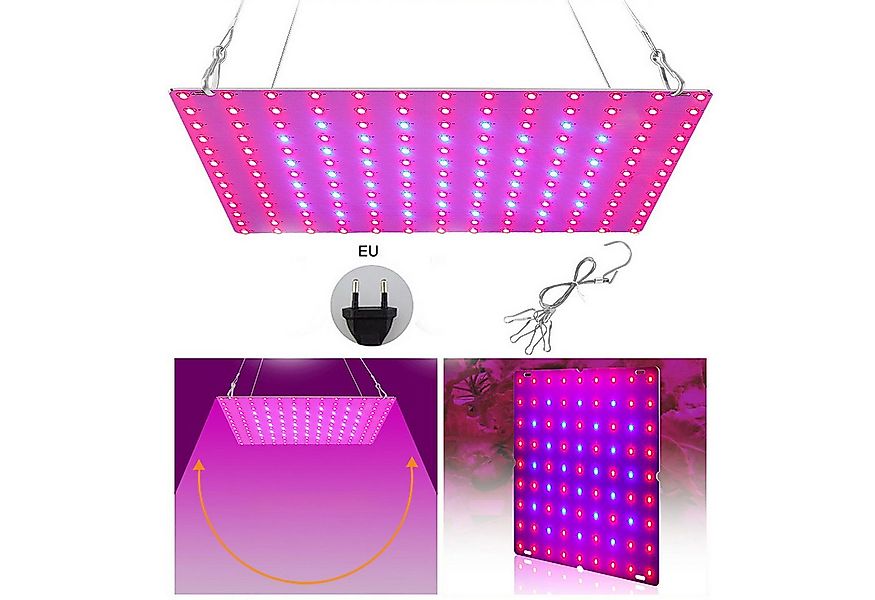 Qualra Pflanzenlampe 81-312LEDs LED Pflanzenlampe Vollspektrum Grow Lampe m günstig online kaufen