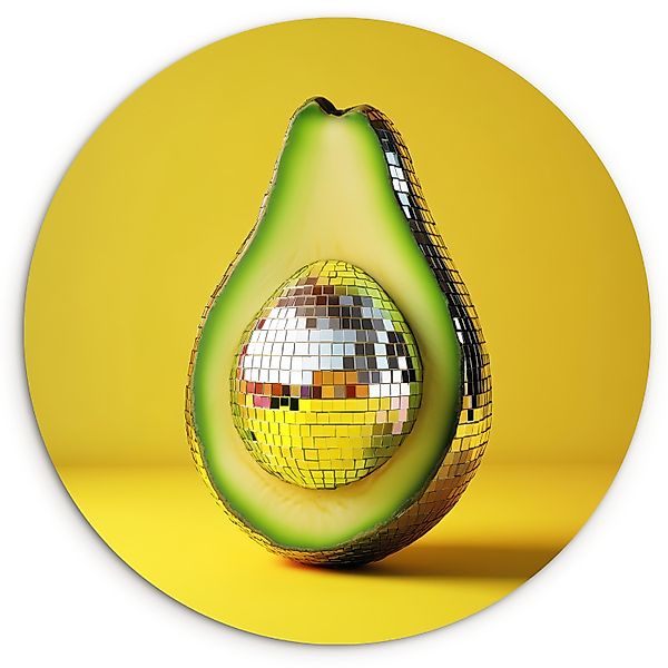 MuchoWow Gemälde Avocado - Discokugel - günstig online kaufen