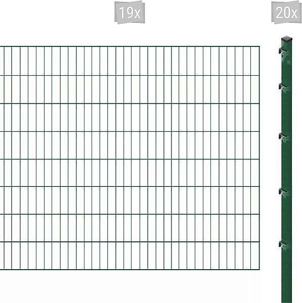 Arvotec Einstabmattenzaun "ESSENTIAL 160 zum Aufschrauben", Zaunhöhe 160 cm günstig online kaufen