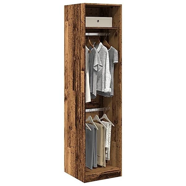 vidaXL Schrankmodule Kleiderschrank Altholz-Optik 50x50x200 cm Holzwerkstof günstig online kaufen