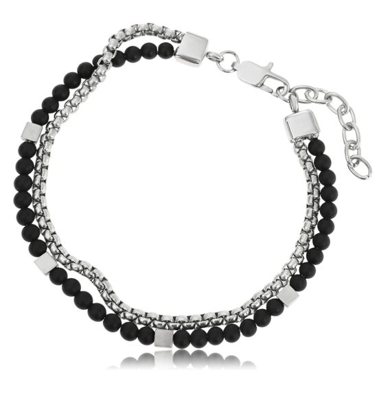 Made by Nami Armband Zweireihig Herren günstig online kaufen