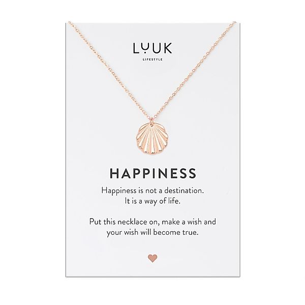 LUUK LIFESTYLE Kette mit Anhänger Muschel, günstig online kaufen