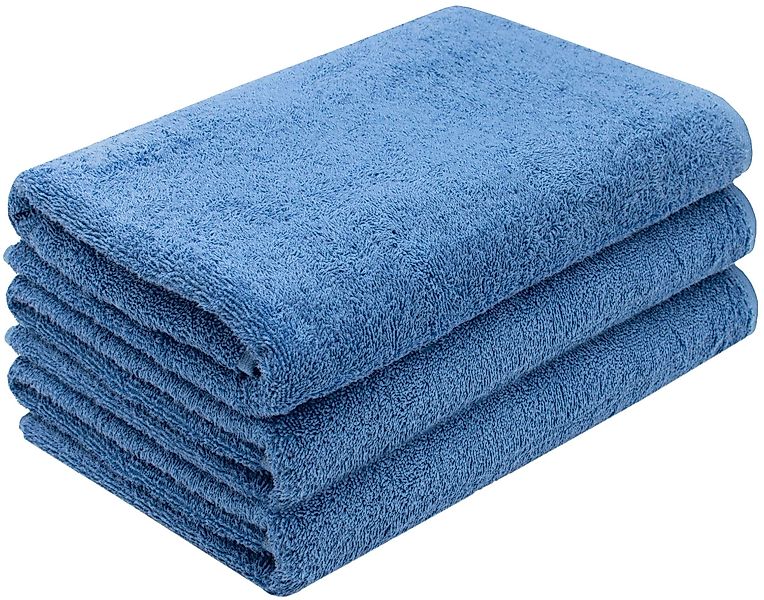 ZOLLNER Duschtücher, Walkfrottier (3-St), 70 x günstig online kaufen
