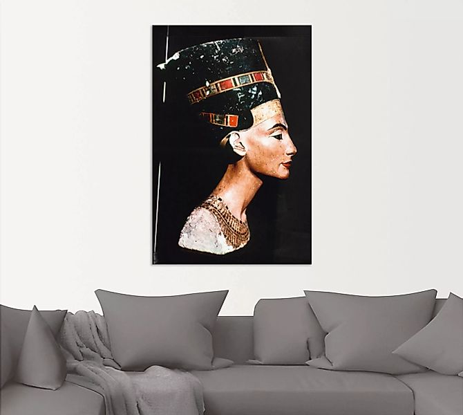 Artland Wandbild "Ägyptische Königin Nofretete", Menschen, (1 St.), als Alu günstig online kaufen