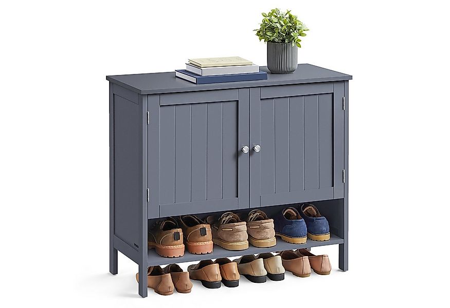 VASAGLE Schuhschrank moderner Landhausstil, mit höhenverstellbaren Ablagen, günstig online kaufen