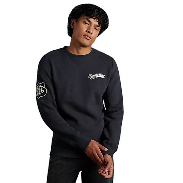 Superdry Reworked Classics Applique Sweatshirt S Downhill Navy günstig online kaufen