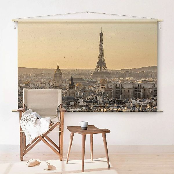 Wandteppich Paris im Morgengrauen günstig online kaufen
