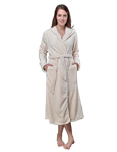 RAIKOU Damenbademantel Morgenmantel / Saunamantel / günstig online kaufen