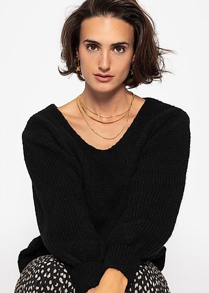SASSYCLASSY Strickpullover Oversize Pullover Damen mit günstig online kaufen