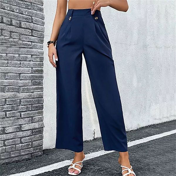 AFAZ New Trading UG Loungepants Elastische, weit geschnittene Pendlerhose m günstig online kaufen