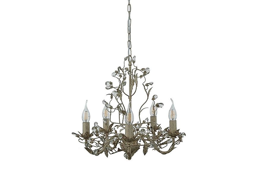 Licht-Erlebnisse Kronleuchter BALLENSTEDT, ohne Leuchtmittel, Wohnzimmer in günstig online kaufen