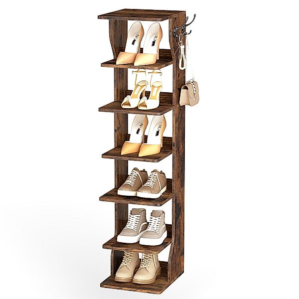 VASAGLE Schuhregal Standregal mit 7/9 Ebenen, günstig online kaufen