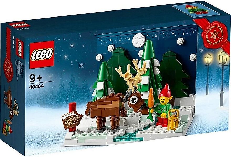 LEGO® LEGO® 40484 Vorgarten des Weihnachtsmanns Konstruktionsspielsteine, ( günstig online kaufen