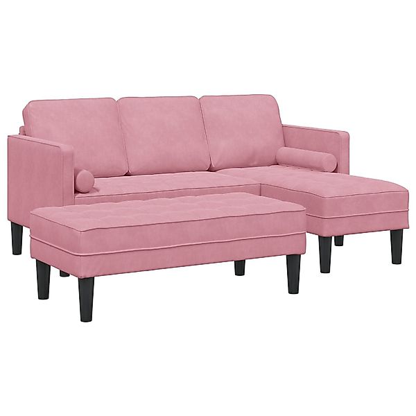 vidaXL Sofa Garten-Sofa mit Bank und günstig online kaufen