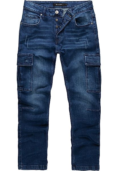 Amaci&Sons Straight-Jeans MIAMI Regular Slim Cargo günstig online kaufen