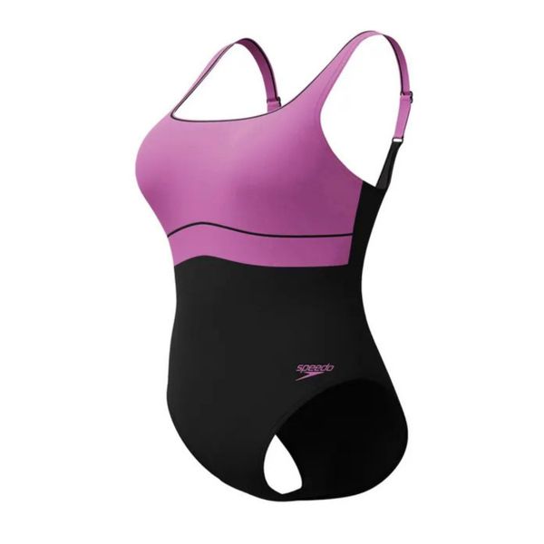 Speedo Badeanzug Schwimmanzug mit verstellbaren Trägern günstig online kaufen
