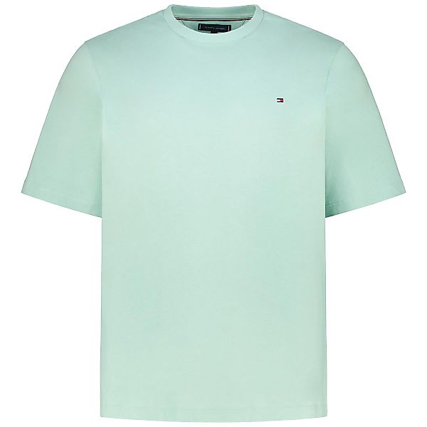Tommy Hilfiger T-Shirt aus Baumwolle Farbe mint Größe: 3XL günstig online kaufen