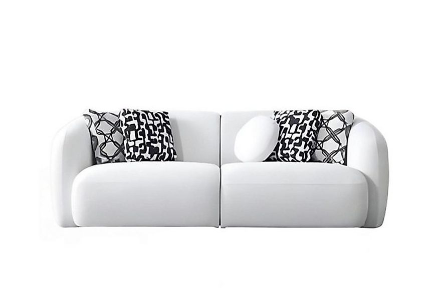 JVmoebel 3-Sitzer Design Sofa 3 Sitzer Couch Polster Luxus Modern Textil, 2 günstig online kaufen