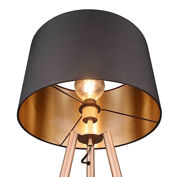 Reality Leuchten Stehlampe COLETTE, Stehleuchte Dreibein mit Ablagefläche e günstig online kaufen