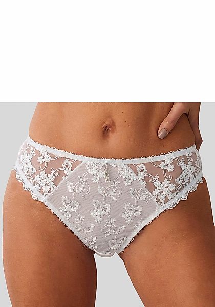 LASCANA Dessous mit schöner Blümchen-Stickereispitze günstig online kaufen