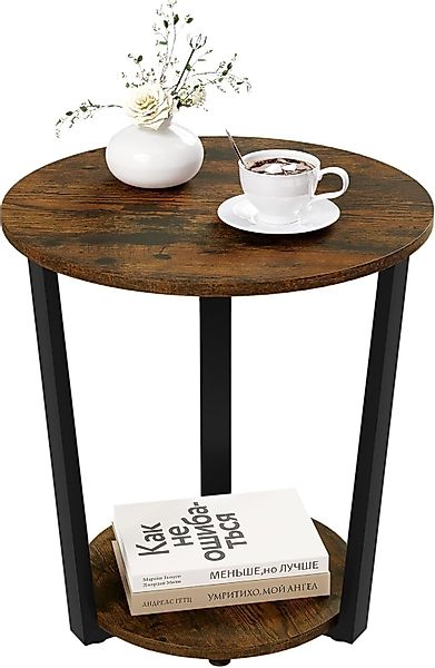 Woltu Couchtisch (1-St), Beistelltisch mit 2 günstig online kaufen