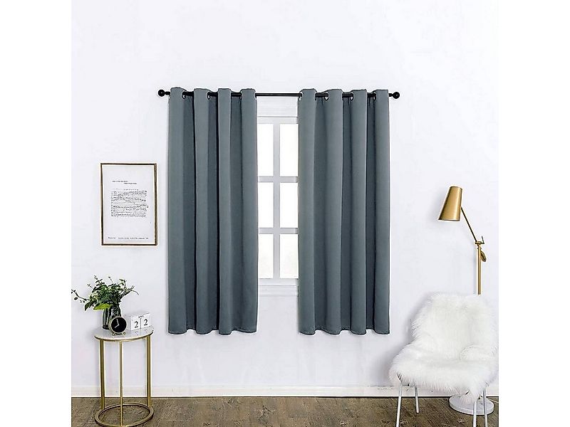 Woltu Vorhang (1 St), Ösen, blickdicht, Thermovorhang mit Ösen, 250 g/m² günstig online kaufen