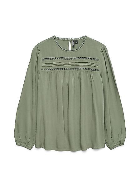 Vero Moda Blusenshirt VMDEBBIE LS PLEAT günstig online kaufen