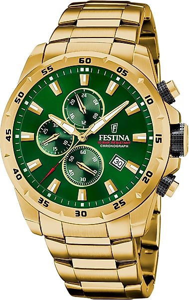 Festina Quarzuhr Festina Herrenuhr Chronograph Sport, günstig online kaufen