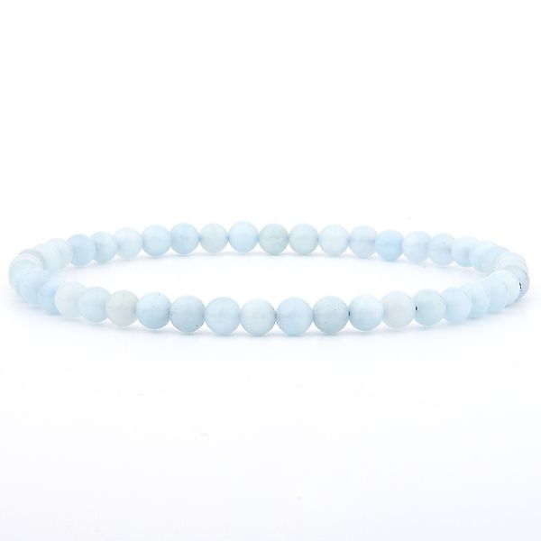 Vascavi Armband Aquamarin Edelstein Perlenarmband, Made günstig online kaufen