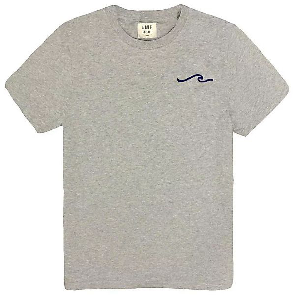 AqÜe Apparel Wave Kurzärmeliges T-shirt S Oxford Grey günstig online kaufen
