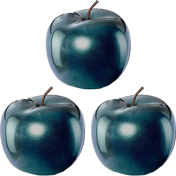 Creativ deco Dekofigur Weihnachtsdeko (3 St), mit Glitzer-Effekt-Oberfläche günstig online kaufen