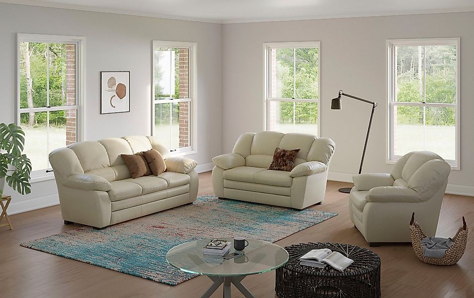 COTTA Polstergarnitur Casino, Sofa Set, 3-2-1 Sitzer, Wohnzimmer Garnitur, günstig online kaufen