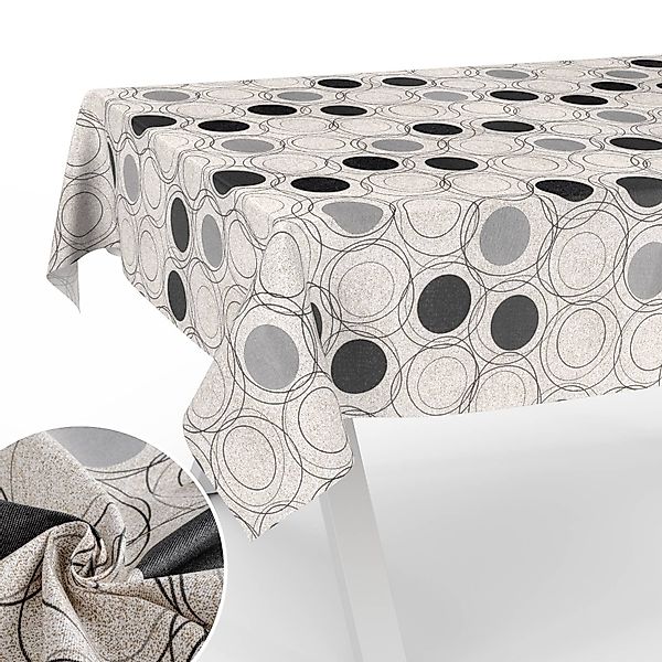 ANRO Tischdecke aus Textil mit klassischem günstig online kaufen