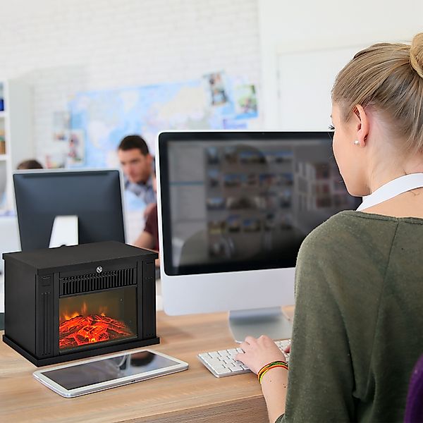 HOMCOM Elektrokamin elektrischer Wandkamin Kaminofen Modell 5, realistische günstig online kaufen