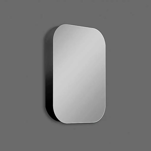 Talos Badezimmerspiegelschrank, oval, BxH: 40x60 cm, aus Alumunium und Echt günstig online kaufen