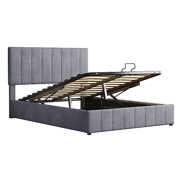 SOFTWEARY Polsterbett (Doppelbett mit Lattenrost und günstig online kaufen