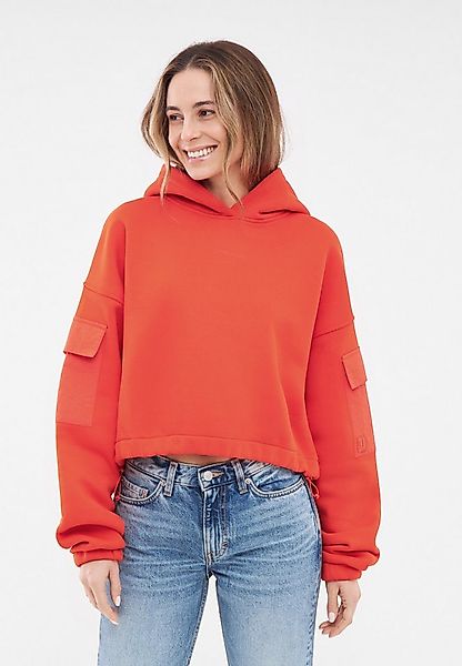 Johnny Urban Hoodie Carly Cropped Hoodie mit aufgesetzten Taschen (1-tlg) K günstig online kaufen