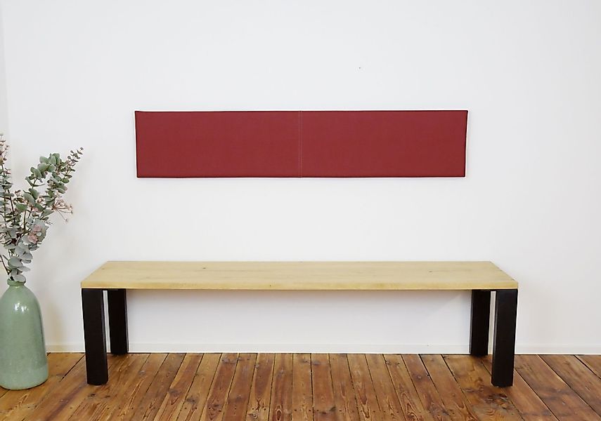 Lycce Kopfstütze Wandkissen L 115cm Kunstleder günstig online kaufen