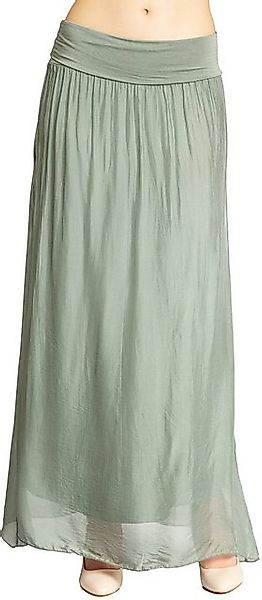 Caspar Faltenrock RO025 eleganter leichter Damen Sommer Rock mit Seidenante günstig online kaufen