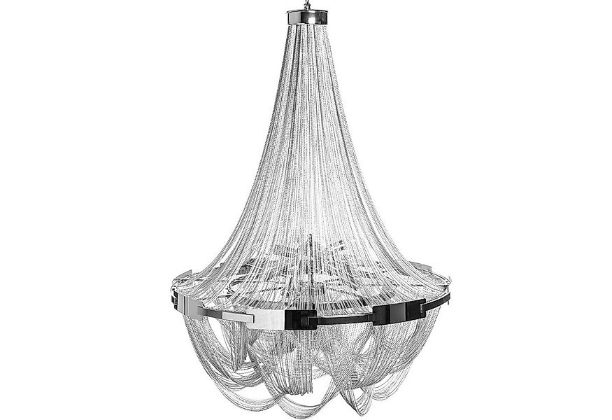 riess-ambiente Kronleuchter ROYAL XL 70cm silber, ohne Leuchtmittel, Hängel günstig online kaufen