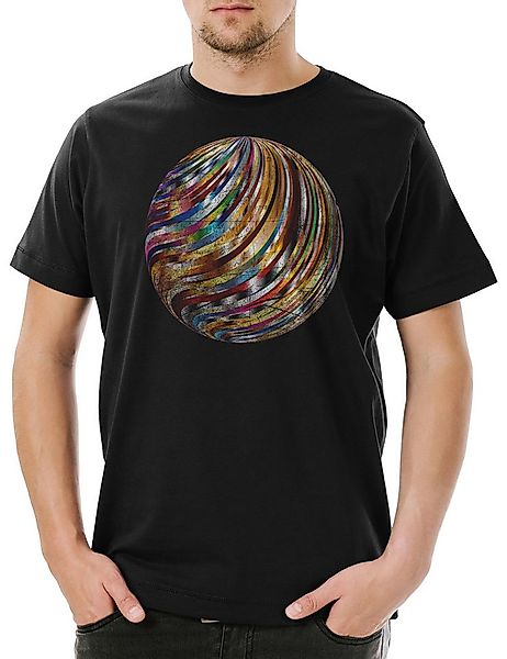 Urban Backwoods Print-Shirt Disco Ball Herren T-Shirt Kugel Discokugel Club günstig online kaufen